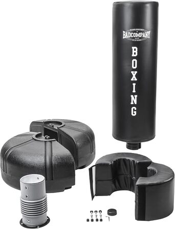 Bad Company Standboxsack: Самостійний боксерський мішок з підставкою та вініловим килимком (190 x 40 см)