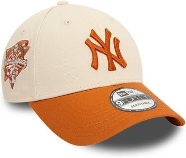 Кепка New Era New York Yankees MLB 75th World Series Sidepatch 9Forty Adjustable - stone/brown