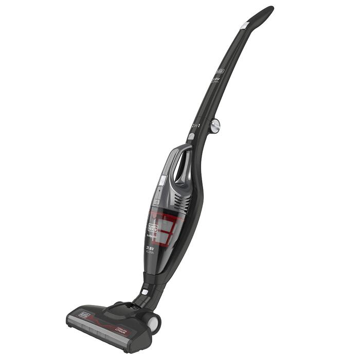 Акумуляторний пилосос BLACK+DECKER BHHV315B-QW Lithium Dustbuster з циклонною технологією та щілинною насадкою, безмішковий, білий/синій