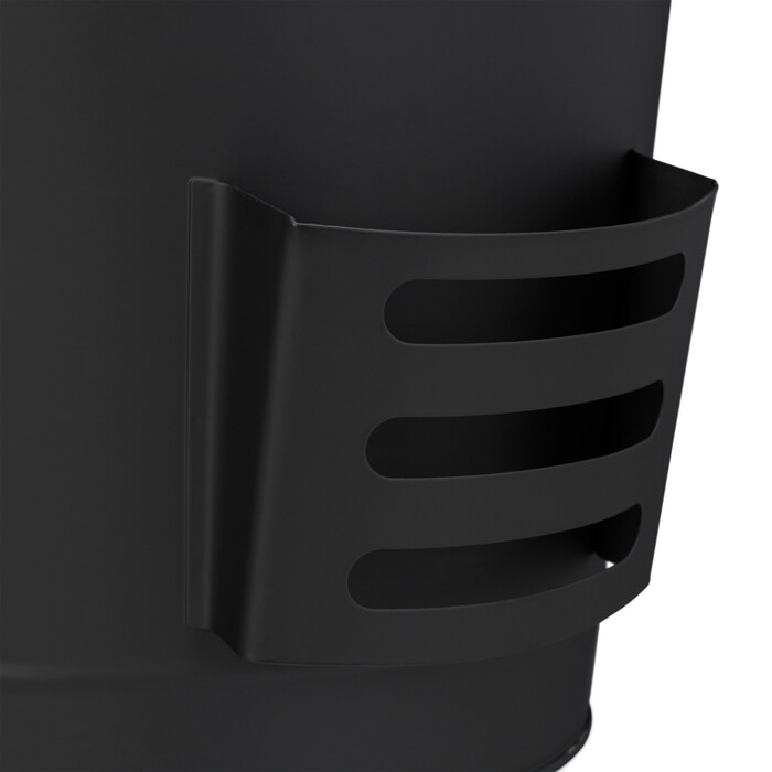 Relaxdays Ash Bucket with Lid and Scoop