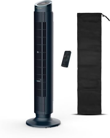 Вентилятор підлоговий Rowenta Eole Silence Force VU7025F0 блакитний: потужний, тихий, 8 швидкостей, пульт, таймер