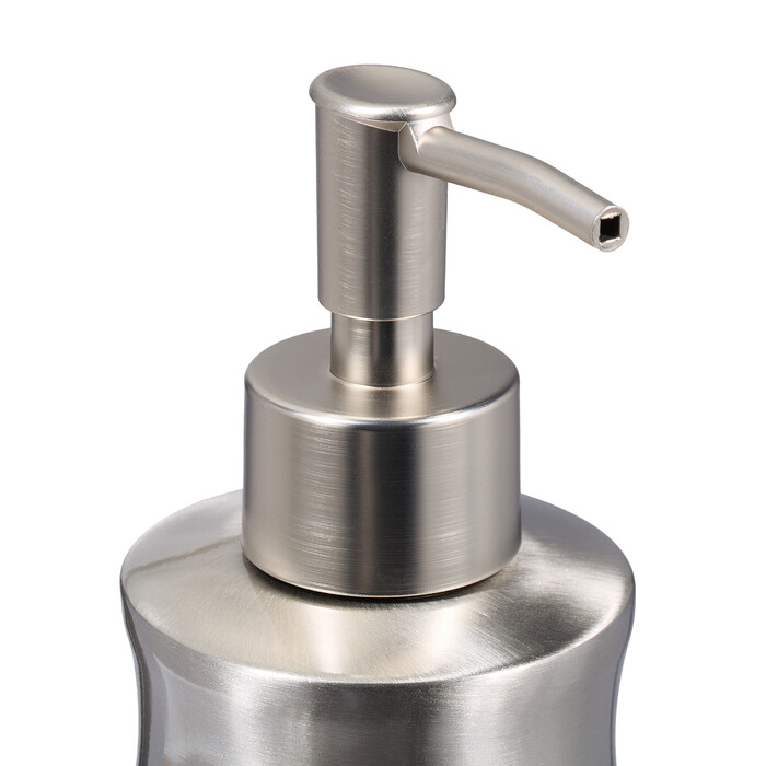 Relaxdays Stainless Steel Soap Dispenser 400 ml