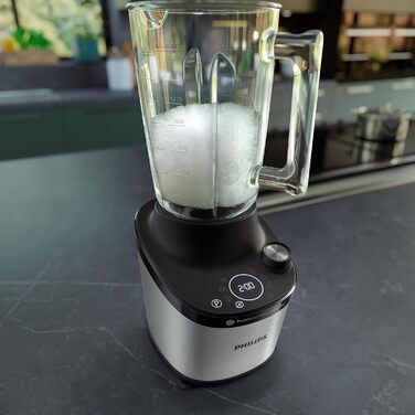 Philips Blender 7000 Series - 1500 Watt, 2 Liter, ProBlend Ultra Technology, Quick Select Programs, HomeID Recipes, Quick Clean Function, 2 Tritan Cups (HR3760/10)