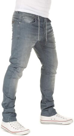 Чоловічі джинси WOTEGA Noah Slim Fit сірі (Turbulence Grey 3r4215) 31W/32L - джогери в стилі джинсів