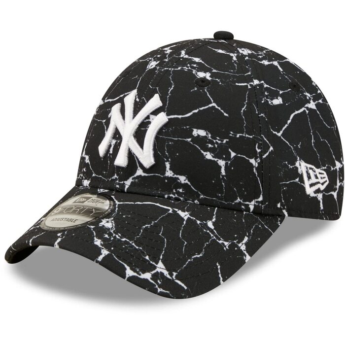 Кепка бейсболка New Era 9Forty Strapback New York Yankees Marble - Оригінал