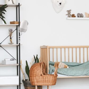 Кріплення для дитячого монітора Holaca, сумісне з Nooie Babyphone та камерами Nooie 2K, WiFi, білий колір