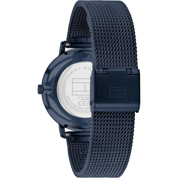 Годинник Tommy Hilfiger для жінок: кварцовий, аналоговий, з мікросітчатим браслетом з нержавіючої сталі. Доступні кольори: срібло, золото, рожеве золото, темно-синій (Navy Blue)