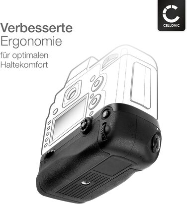 Акумуляторний хват CELLONIC MB-D15 для Nikon D7100/D7200, сумісний з акумулятором EN-EL15, вертикальний хват для камери