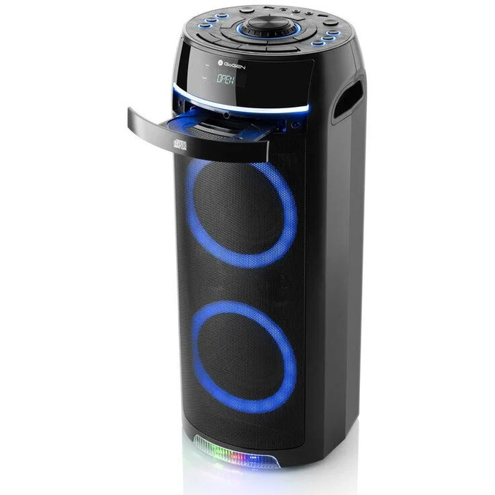 Портативна колонка GoGEN HAPPEE BPS 736CD, чорна, 90 Вт