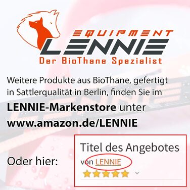 Ленні нашийник для собак Biothane 25 мм, з подвійною пряжкою, персоналізований з іменем/номером телефону, стійкий до бруду та води
