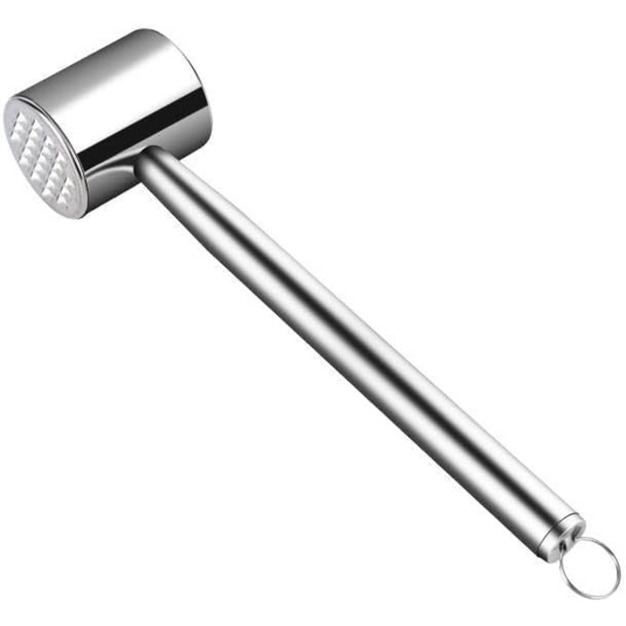 Кухонний молоток для м'яса PIQIUQIU з нержавіючої сталі 304 (подвійний)