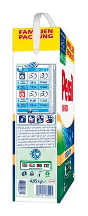Універсальний пральний порошок Persil для білих тканин, 4,95 кг, КАРТОН