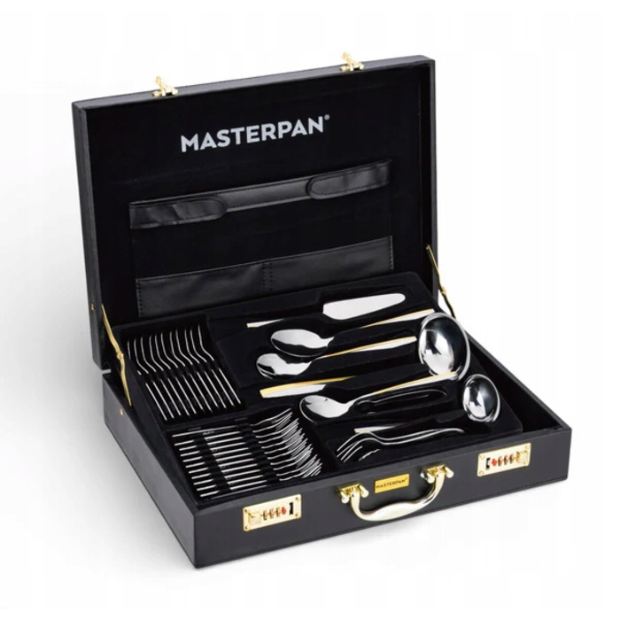 Набір столових приборів Premium у кейсі, 72 предмети – комплект на 12 осіб