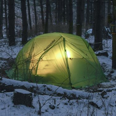 Намет Naturehike Star-River 2 особи, ультралегкий, водонепроникний для походу та кемпінгу (20D, зелений)