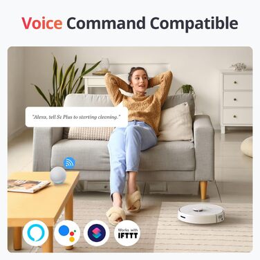 SwitchBot S1 Plus: Робот-пилосос з функцією миття підлоги - LiDAR навігація, 2700Pa, сумісний з Alexa, для твердих підлог