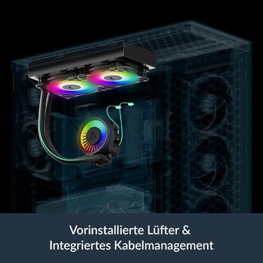 ARCTIC Liquid Freezer III Pro 240 A-RGB: Смарт-система водяного охолодження CPU з RGB підсвічуванням