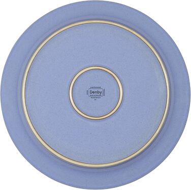 Denby FNT-003 Heritage Fountain Dinner Plate, Stoneware, Salad Plate