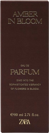 Жіночі парфуми ZARA AMBER IN BLOOM, 80 мл, EDP