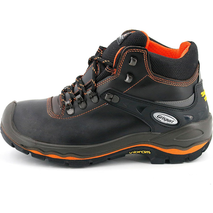 Черевики робочі Grisport Marmolada S3 Hro Hi SRC для чоловіків, шкіряні, 45 EU, колір: коричневий