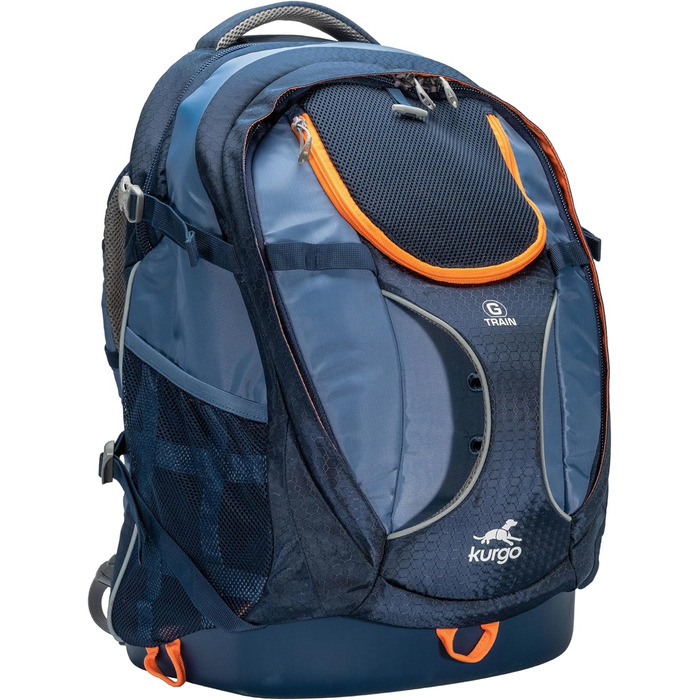 Рюкзак для собак Kurgo G-Train, Navy, 33x53x25 см, до 11 кг, з відділенням для тварин