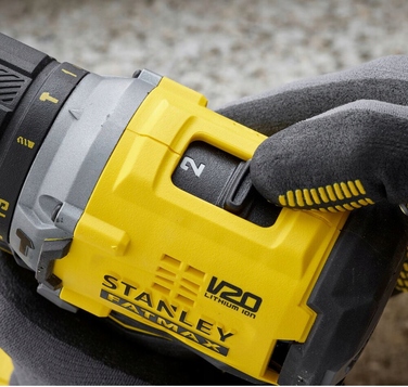 Акумуляторний ударний дриль-шурупокрут Stanley V20 18В (1х2.0Аг) SFMCD715D1K-QW