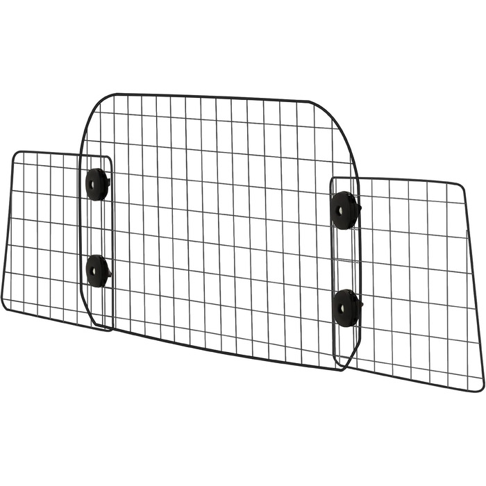 Автобар'єр для собак VEVOR - регульована перегородка, сітка (968x405 мм), захист для заднього сидіння, універсальна автобар'єр для SUV, пікапів (не складається, 87-146 см*42 см)