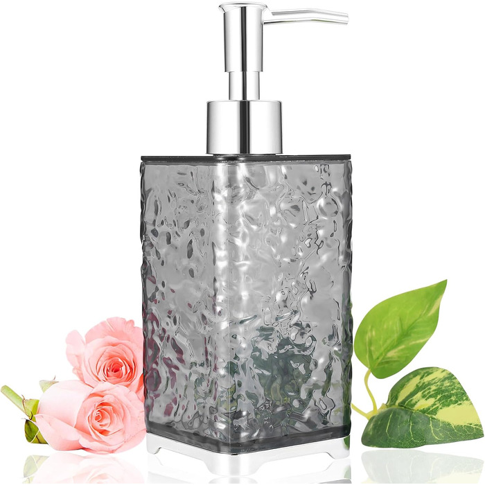 Дозатор мила для кухні та ванної кімнати, 400 мл, пластиковий, для мила, шампуню, гелю для душу