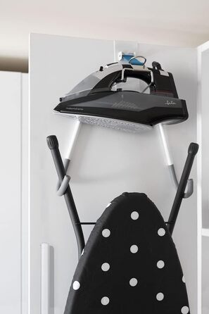 Підставка для праски та прасувальної дошки Jata Hogar HPLA8115, нержавіюча сталь, сіра