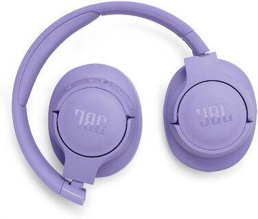Навушники JBL Tune 770 NC – Бездротові, з активним шумозаглушенням, складні, фіолетові – до 70 годин роботи від акумулятора, швидка зарядка