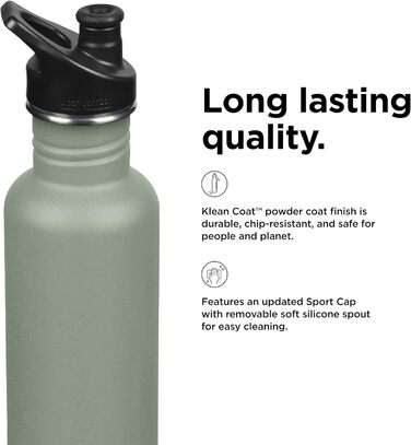 Klean Kanteen Classic Water Bottle 800 ml (Sea Spray)
