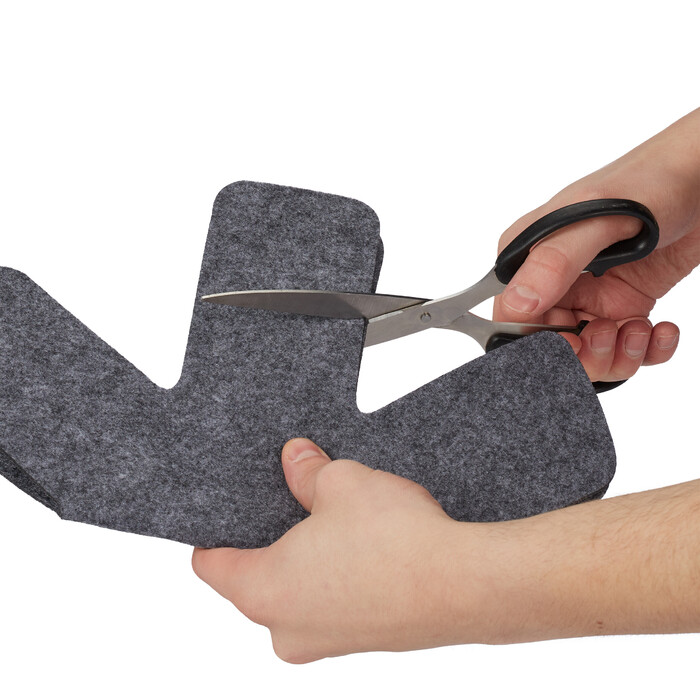 Relaxdays 8-Piece Felt Pan Protectors