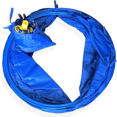 Набір для дресирування собак Agility: тунель, обруч, бар'єри, слалом, стійки