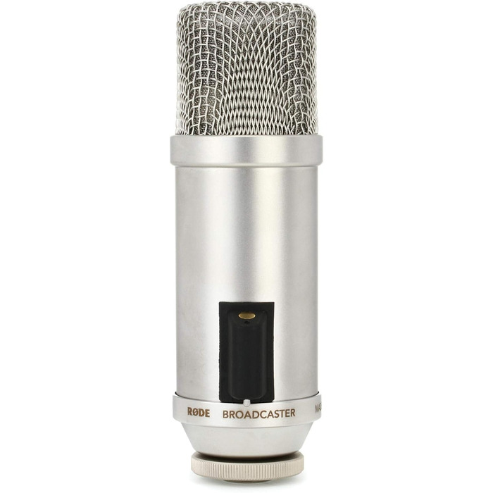 Мікрофон RØDE Broadcaster - динамічний, з кріпленням, для подкастів, стрімінгу, геймінгу та запису голосу (білий)