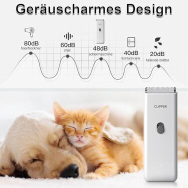 Професійна машинка для стрижки собак та котів, тиха, з керамічним лезом, електрична, водонепроникна (IPX7), зелена (Стандартний набір)