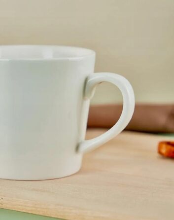 Набір чашок для чаю та кави Wilmax - 2 шт., 630 мл, порцеляна, білі