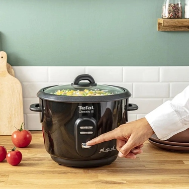 Рисоварка Tefal Classic 2, 3 л, 500 Вт, чорна
