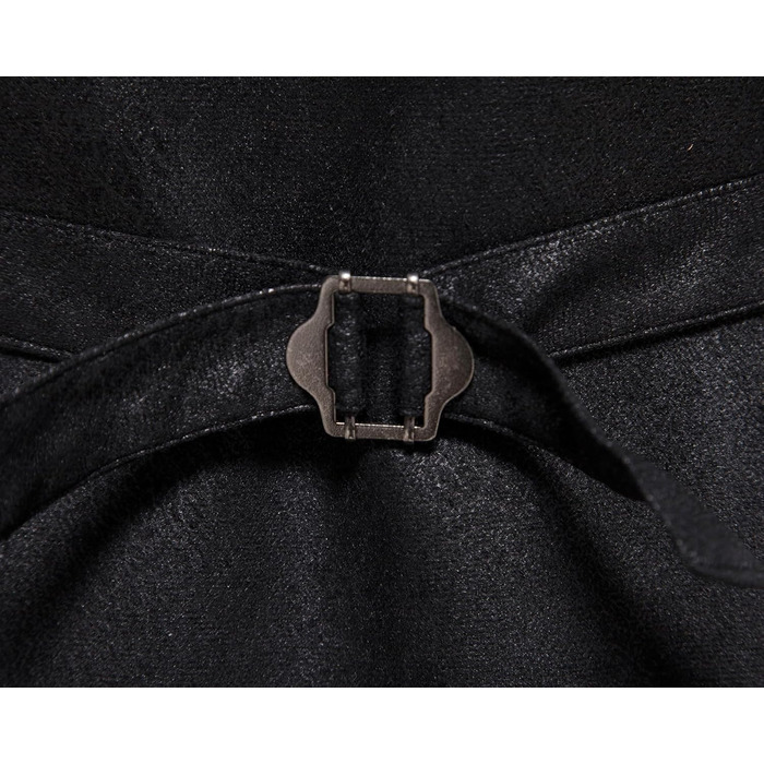 Чоловіча жилетка, формальна, без рукавів, V-подібний виріз, замша, бізнес-жилетка (XL, чорний)