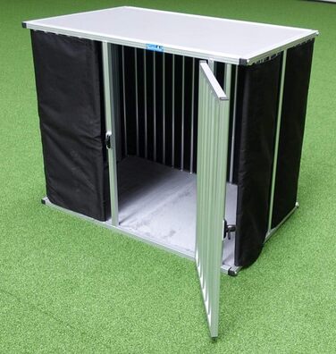 Callieway® ALU DOGBOX - алюмінієва переносна клітка для собак (XL/XXL)