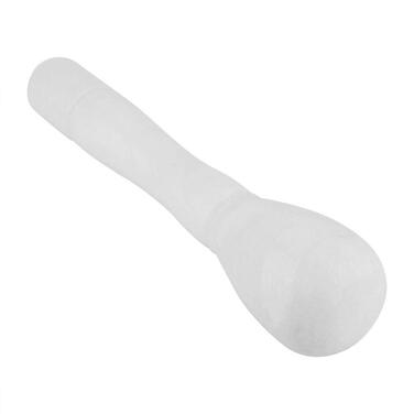 Набір для подрібнення спецій та трав: ступка та пестик DEWIN з неслизьким дном (білий)