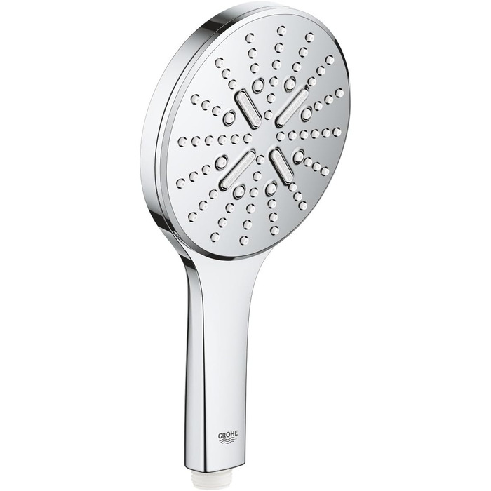 Душова лійка GROHE Vitalio SmartActive 150, водозберігаюча, 9 л/хв (ручна, 3 режими, Antikalk, універсальний під'єднання, хром, 130 мм)