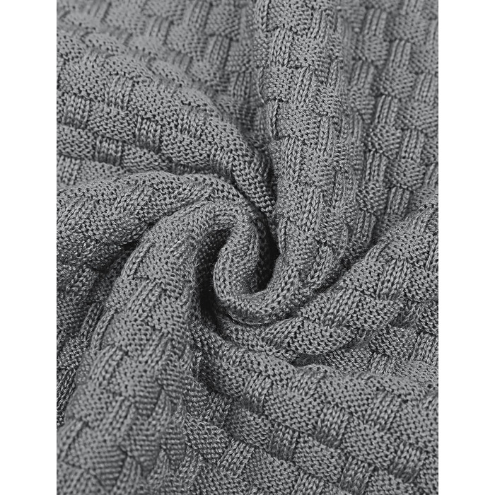 Пуловер чоловічий Tarainya, теплий светр з капюшоном, трикотажний, довгий рукав, колір сірий (C), розмір XL