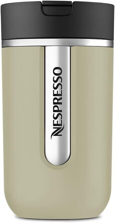 Термокружка Nespresso Travel Mug Small Sage Green 300 мл - для кави, чаю, матча, з кришкою, нержавіюча сталь