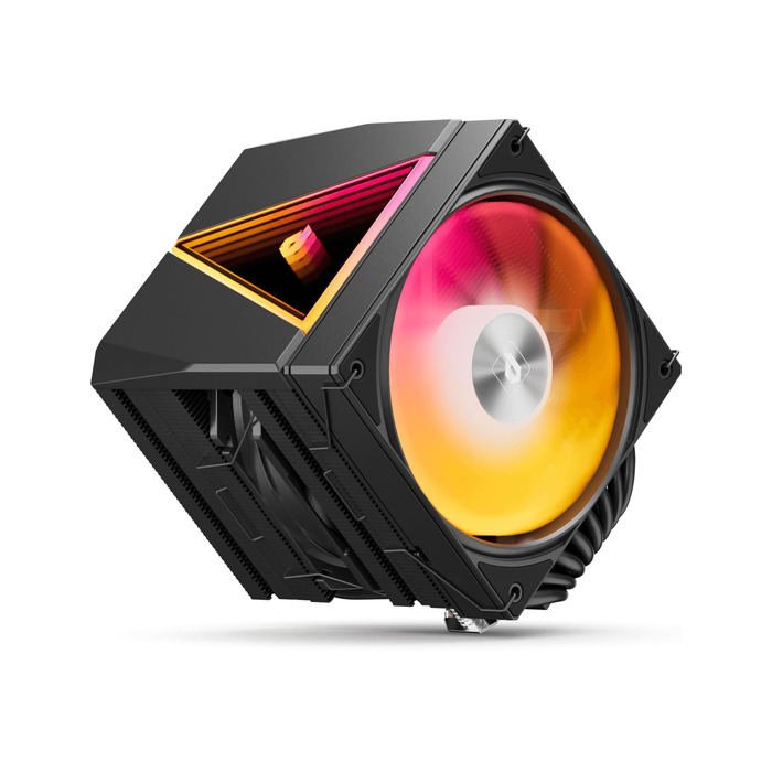 upHere UE2 Elite KC8C: Потужний кулер CPU з ARGB підсвічуванням (120мм, 8 heatpipes, 280W) для AM5/AM4/AM3, Intel 1851/1700/115x/1200