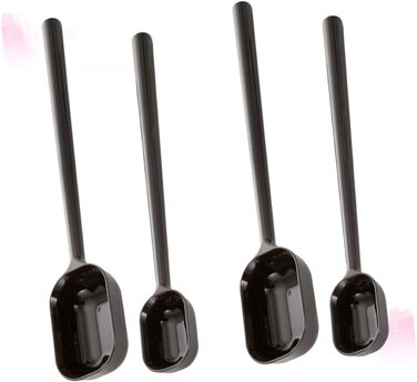 LIFKOME 4-Piece Kitchen Utensil Liquid Mixing Rod Measuring Cup for Liquids Milk Powder Spoon Nested Measuring Cups Vintage Measuring Spoon Stirring Stick Salt Spoon Baby