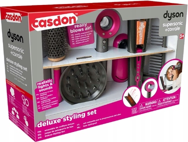 Набір для догляду за волоссям Dyson: фен, випрямляч та щітка для волосся Casdon