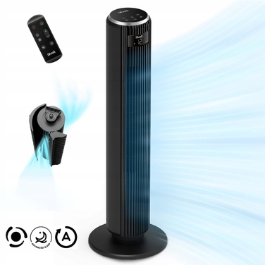 Колонний вентилятор Levoit TempSense 36 DC, чорний