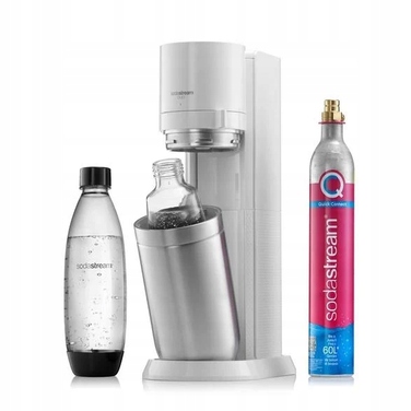 Сифон для газування води SodaStream Duo, Білий + 2 пляшки для напоїв
