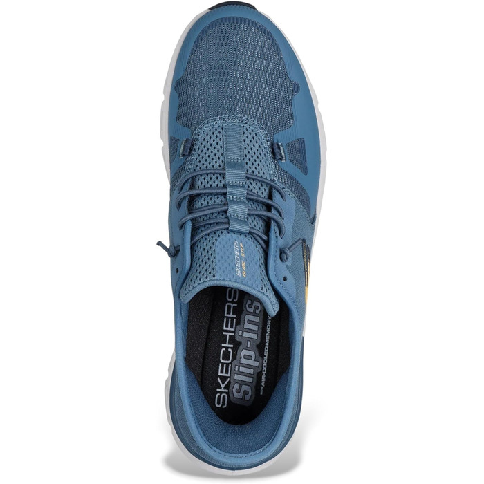 Босоніжки жіночі Skechers Pier-Lite Memory Maker на танкетці, блакитні (45 EU)