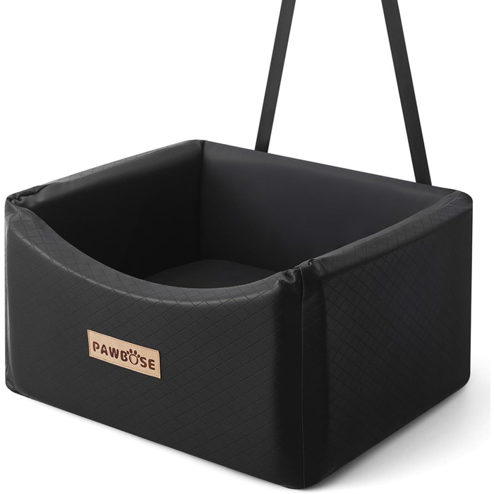 Автокрісло для собак - безпечне та зручне автоліжко для маленьких та середніх собак до 35 кг, з ременем безпеки та водонепроникним покриттям