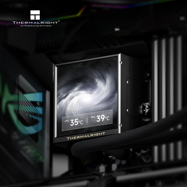 Рідинне охолодження AIO Thermalright Peerless Vision 360 ARGB 3x120мм, чорне